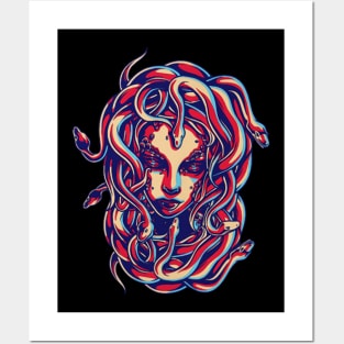 Medusa, King of Snake Posters and Art